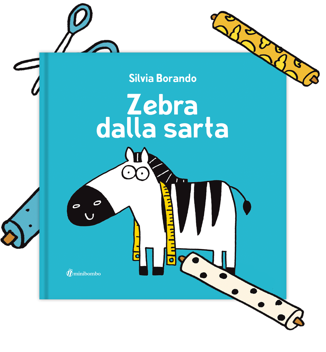 Zebra dalla sarta di Silvia Borando