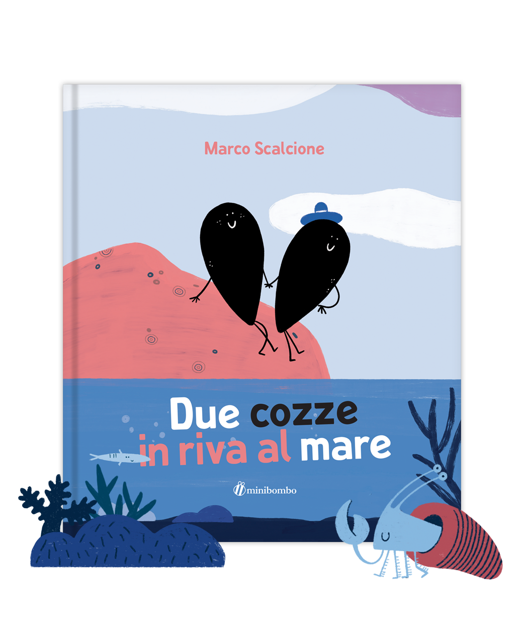 Due cozze in riva al mare